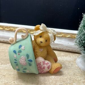 Cherished Teddies “Margaret” A Cup Full of Love Vintage Collectible